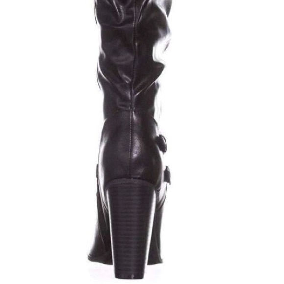 Style & Co. Leather Closed Toe Mid-Calf Boots - Picture 5 of 8